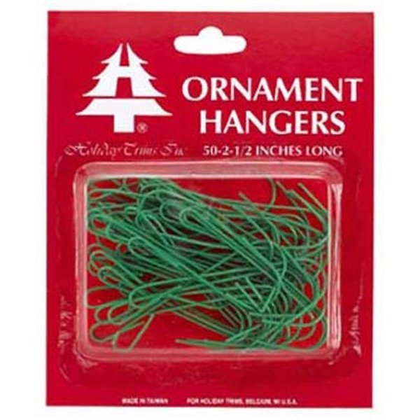 Holiday Trim Holiday Trim 3929000 50 Count Gaint Ornament Hook - Green 136798